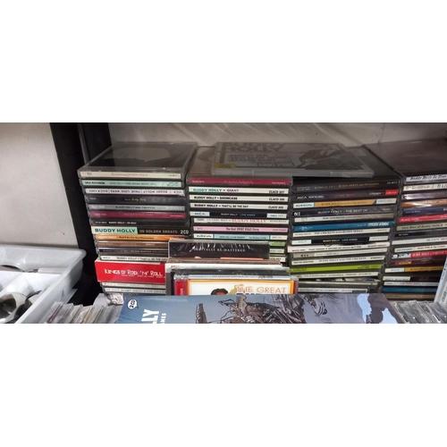 32 - Over 120 Buddy Holly cd's, over 50 of them are still sealed, some include Buddy Holly and The Cricke... 