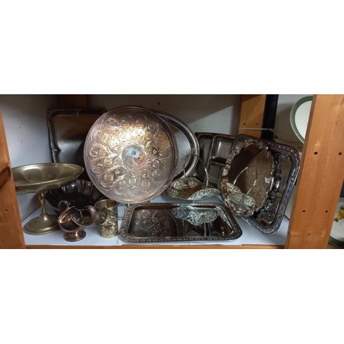 39 - A quantity of silver plate