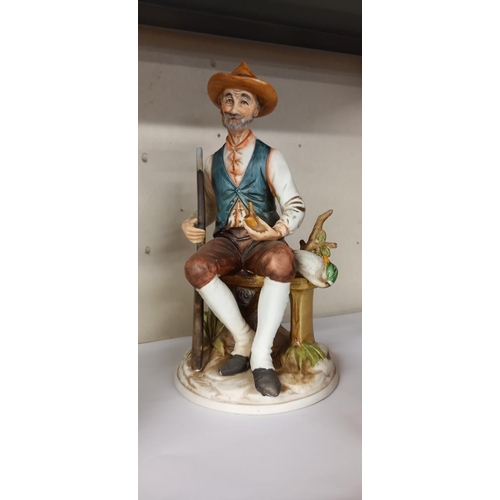 80 - 5 Capodimonte style figures COLLECT ONLY