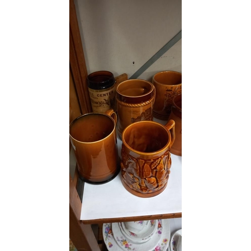 99 - A quantity of tankards COLLECT ONLY