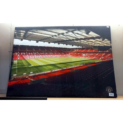 595 - A quantity of Manchester prints in canvas, COLLECT ONLY.