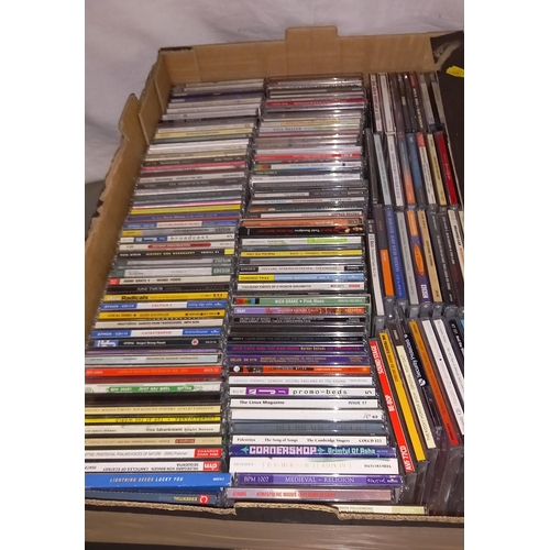 162 - 4 boxes of cd's COLLECT ONLY