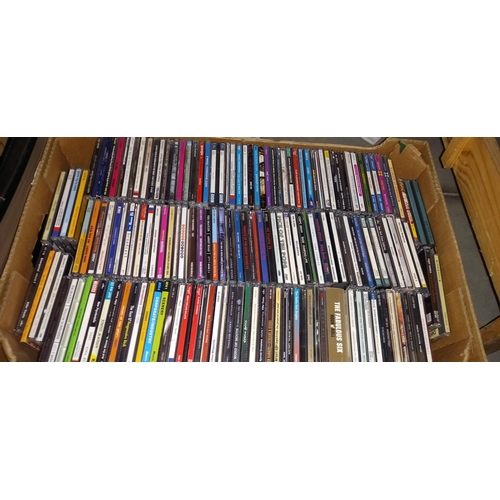 162 - 4 boxes of cd's COLLECT ONLY