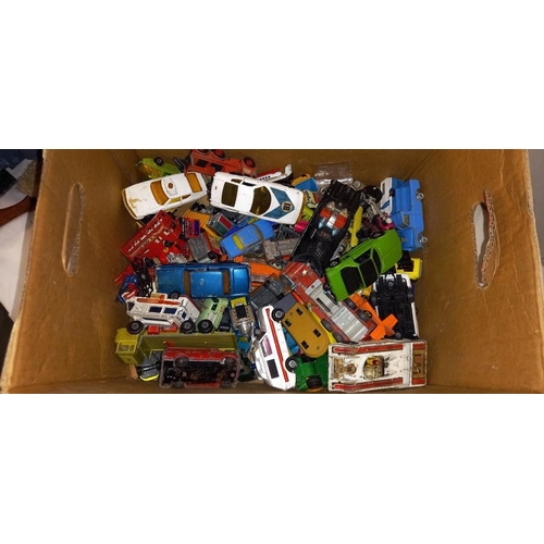1587 - A box of diecast