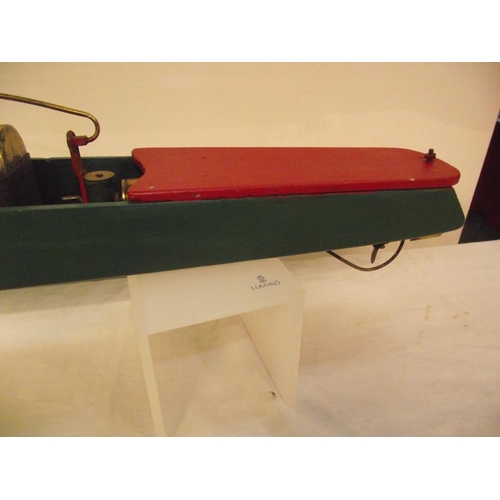 1802 - A Hobbies Bowman live steam launch/boat Length 75.5cm