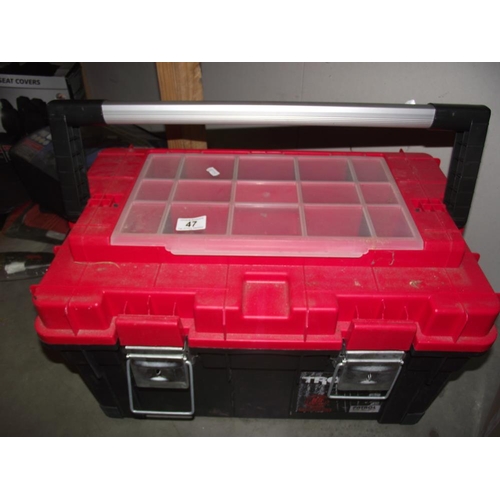 47 - A large tool box COLLECT ONLY