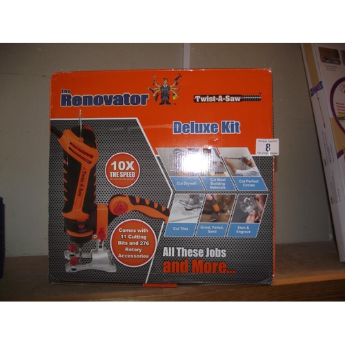 8 - 'The Renovator twist-a-saw' boxed