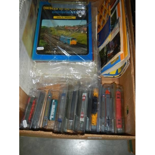 690 - A quantity of Railway memorabilia including Trains, books, calendars etc.,