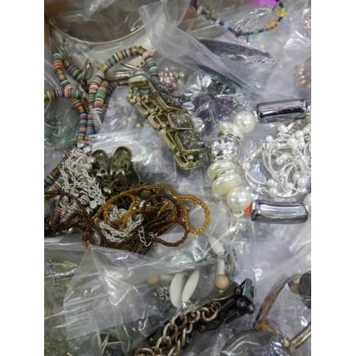 873 - A good lot of bracelets and necklaces.