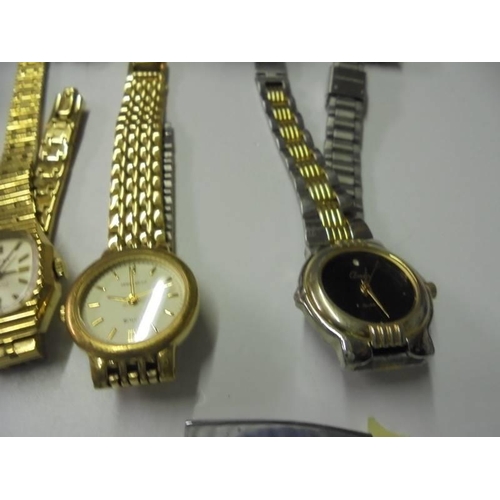 192 - Ten ladies wrist watches and two nurses watches.