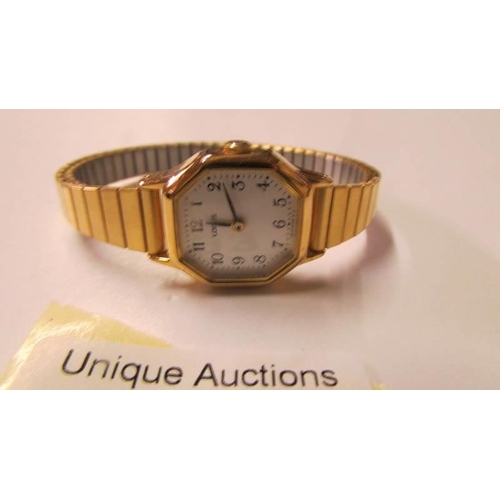 193 - A ladies Lorus wrist watch, in working order.