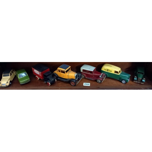 2068 - A Polistil Fiat 126 & Citroen 2CV Hubley Ford model A etc.