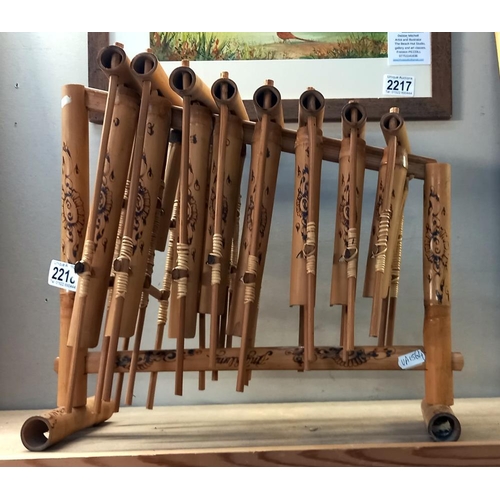 2218 - A Javanese Angklung set