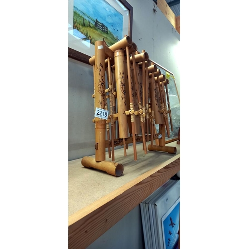 2218 - A Javanese Angklung set