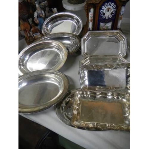 519 - 4 good quality silver plate vegetable tureens.