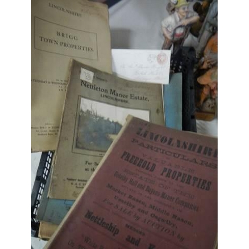 530 - A good mixed lot of Lincolnshire ephemera.