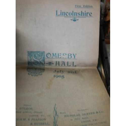 530 - A good mixed lot of Lincolnshire ephemera.