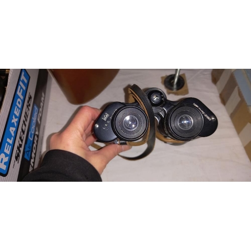 2278 - 2 pairs of binoculars including L & G Super 15 x 50, other pair unmarked