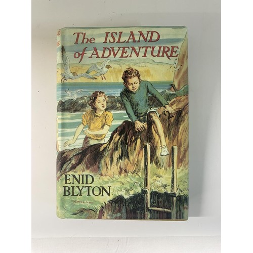 466 - A set of eight Enid Blyton Adventure Series books, all first editions, all with dust jackets (one dj... 