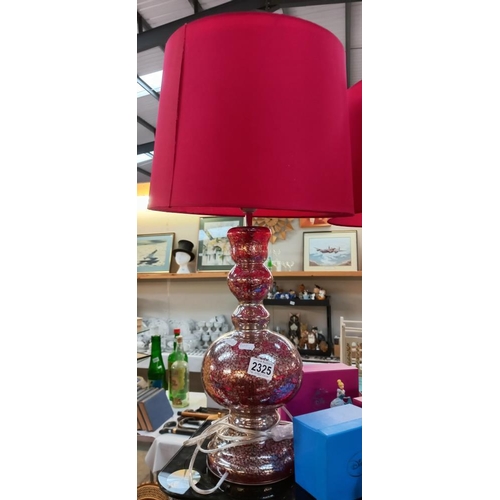 2325 - 2 large table lamps COLLECT ONLY