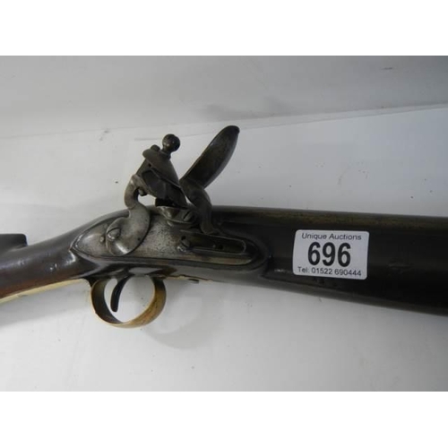 696 - A late 18th century Blunderbuss in excellent condition for its age.