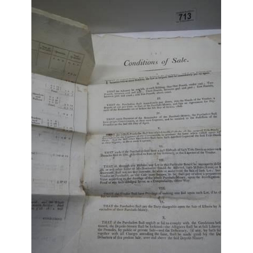 713 - An interesting collection of documents including indentures and document relating to the Mersey Tunn... 