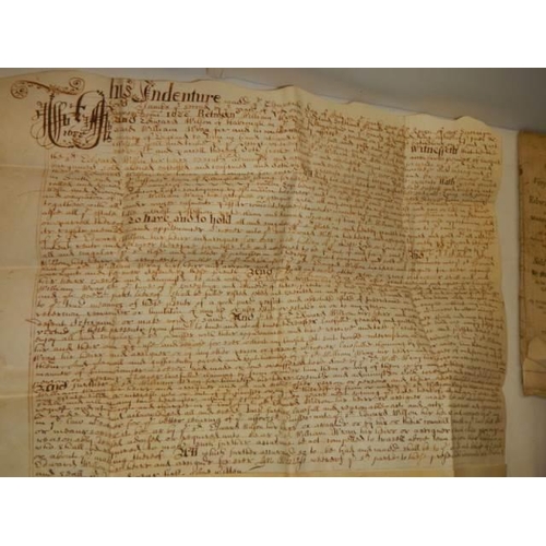 713 - An interesting collection of documents including indentures and document relating to the Mersey Tunn... 