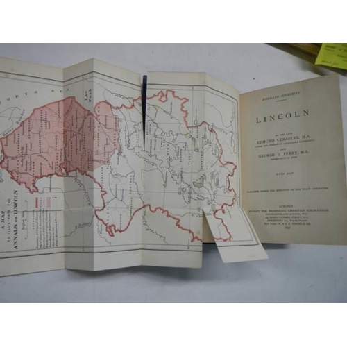 715 - One volume Diocesan Histories, Lincoln, 1897 with map.