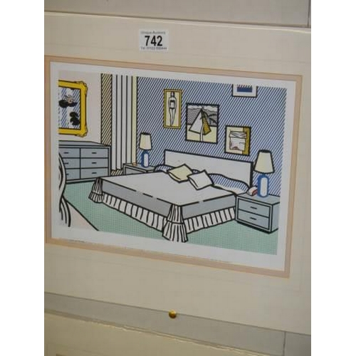 742 - Roy Lichtenstein (1923-1997) 3 x prints published by The estate of Roy Lichtenstein (DACS 2013) titl... 