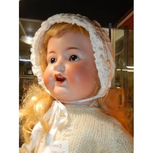 871 - An Armand Marseille bisque headed doll, model No. 992, A.9.M. 50 cm / 24 