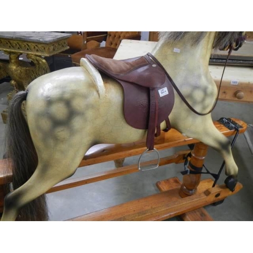 900A - A good Victorian rocking horse in good condition.