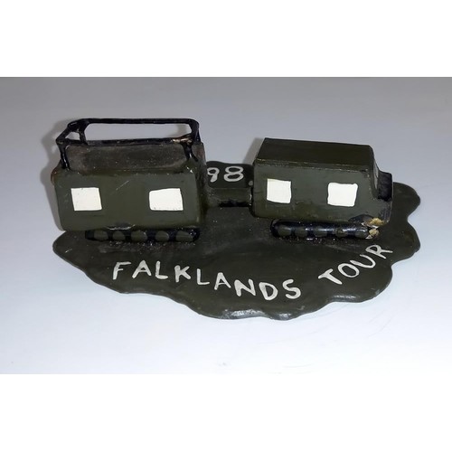 150R - A 1986 Falklands tour No.2 field workshop BV section conflict ware metal model.