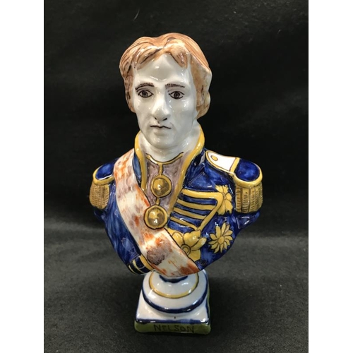 730Q - 3 Lord Nelson Pottery Busts