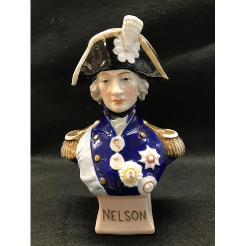 730Q - 3 Lord Nelson Pottery Busts