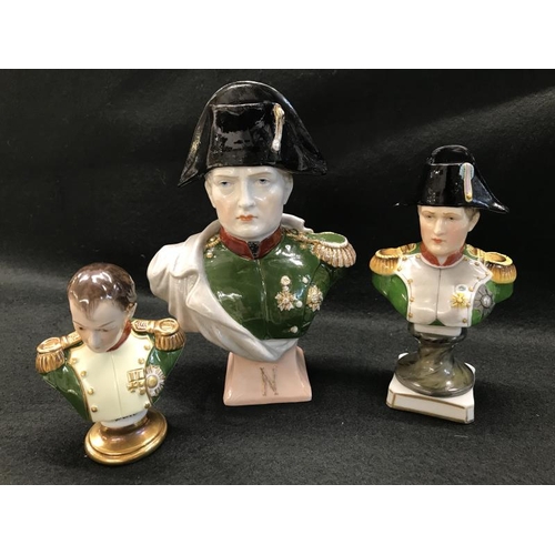 730R - 5 Napoleon Bust Figures including Kammer