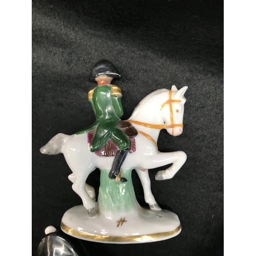 730S - 6 Napoleon Figures and Miniature including Staffordshire 
1x AF