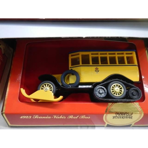 16 - Three boxed die cast vehicle and a boxed Shell limited edition coin box.