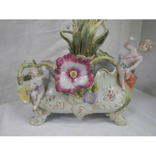 42 - A good copy of a 19th century continental porcelain table centrepiece.