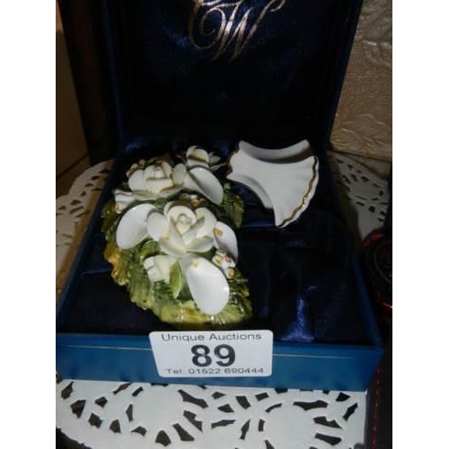 89 - A boxed porcelain Royal Brides Bouquet 'Sophie Countess of Wessex),