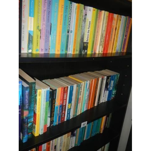 167 - Approximately 100 books on six shelves, COLLECT ONLY