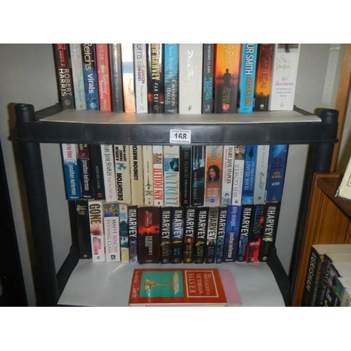 168 - Approximately 80 books on five shelves, COLLECT ONLY