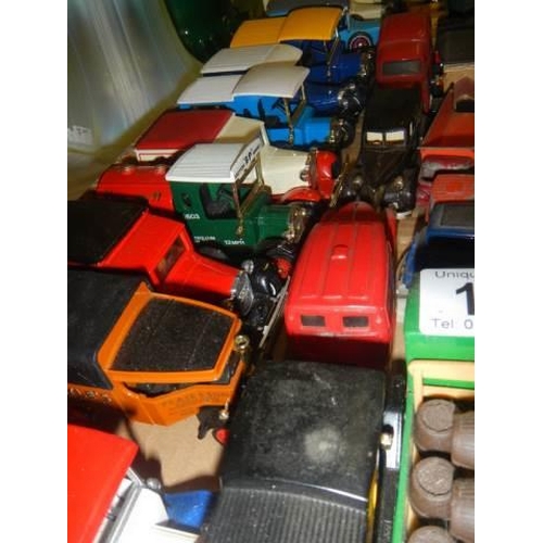 187 - A quantity of play worn die cast models.