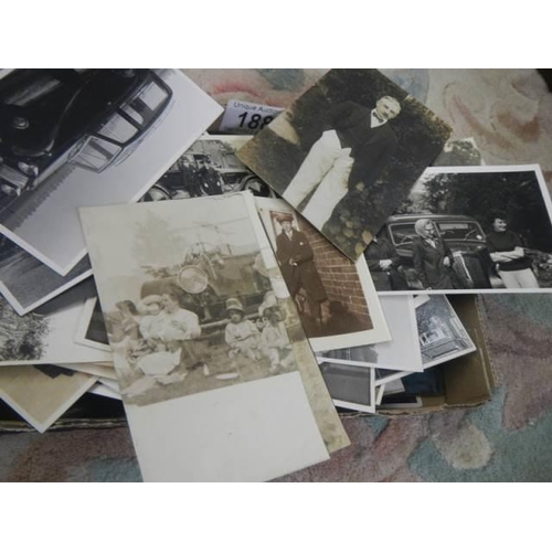 188 - A quantity of old photographs.