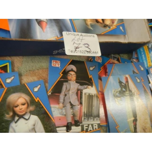 73 - A quantity of Thunderbirds collectors cards.