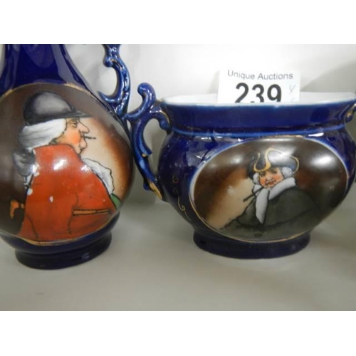 239 - A Toby Jug, vases etc.,