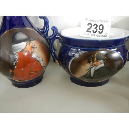 239 - A Toby Jug, vases etc.,