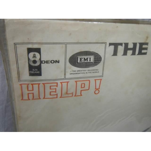 265 - The Beatles 'HELP' Socorro LP record, URL2112.