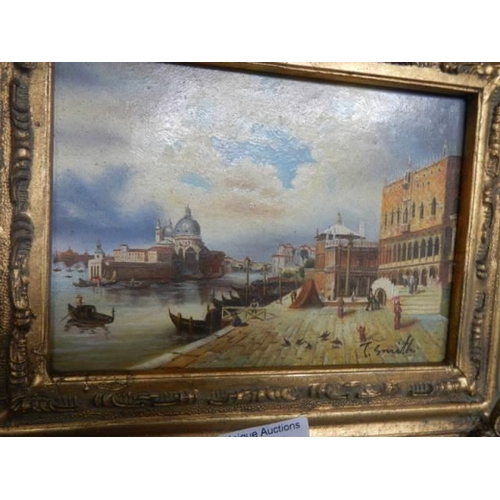 269 - A gilt framed Venetian scene.