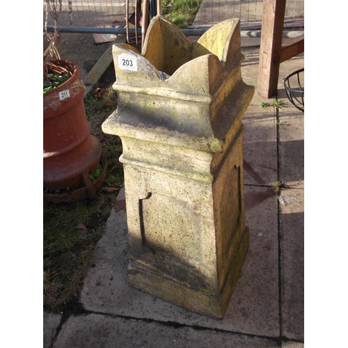 203 - A Stone Chimney Pot