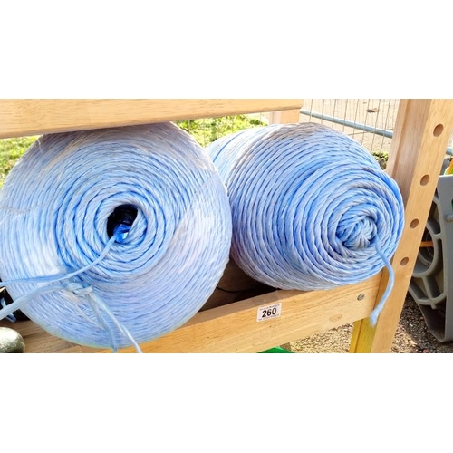 260 - 2 x Rolls of Nylon Rope